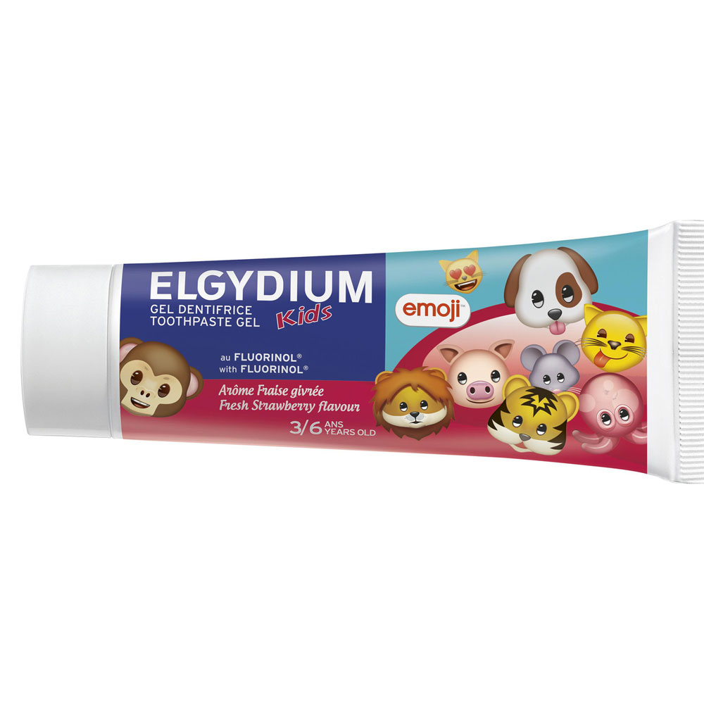 Elgydium Dentifricio L'era glaciale Gusto fragola Bambini 2-6 anni 3/6 Ans 50ml