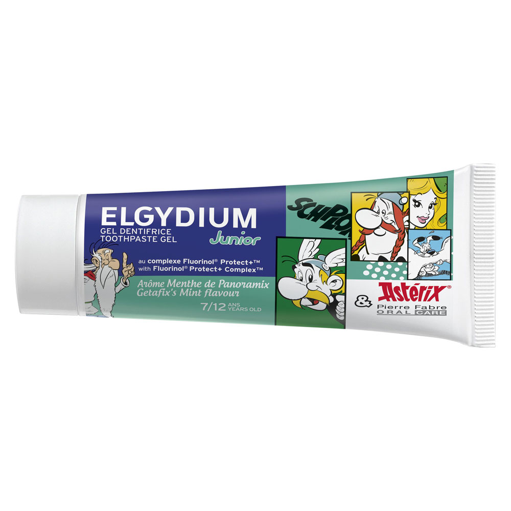 Elgydium Junior Asterix al gusto di menta 7/12 anni 50ml