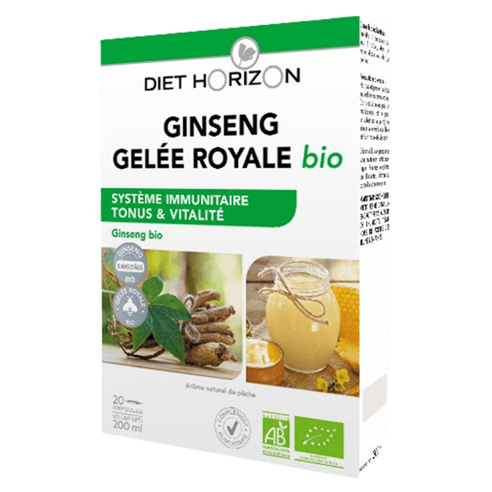 Diet Horizon Ginseng Pappa Reale Bio 20 Ampolle
