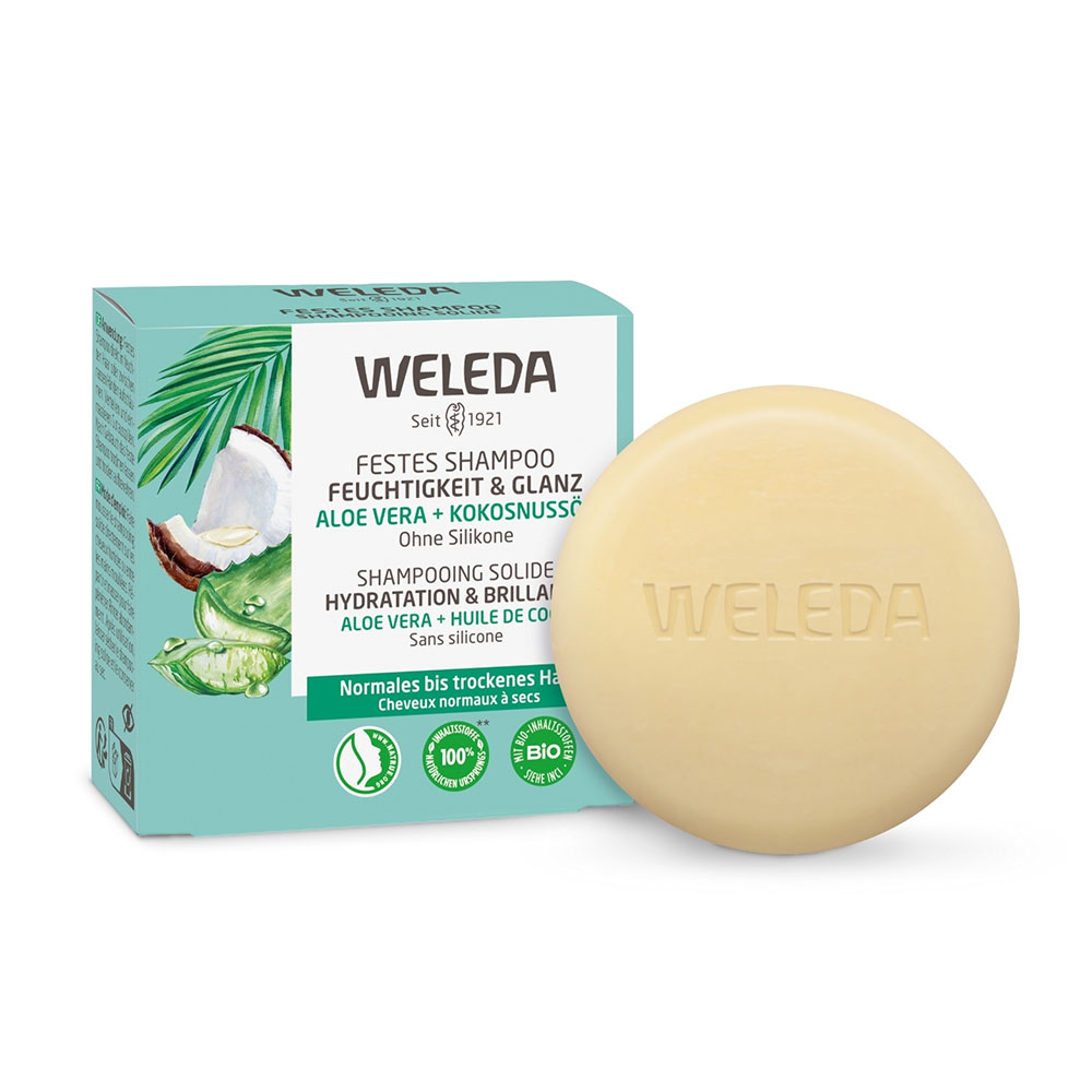 Weleda Shampoo solido Idratanti e brillanti 50g