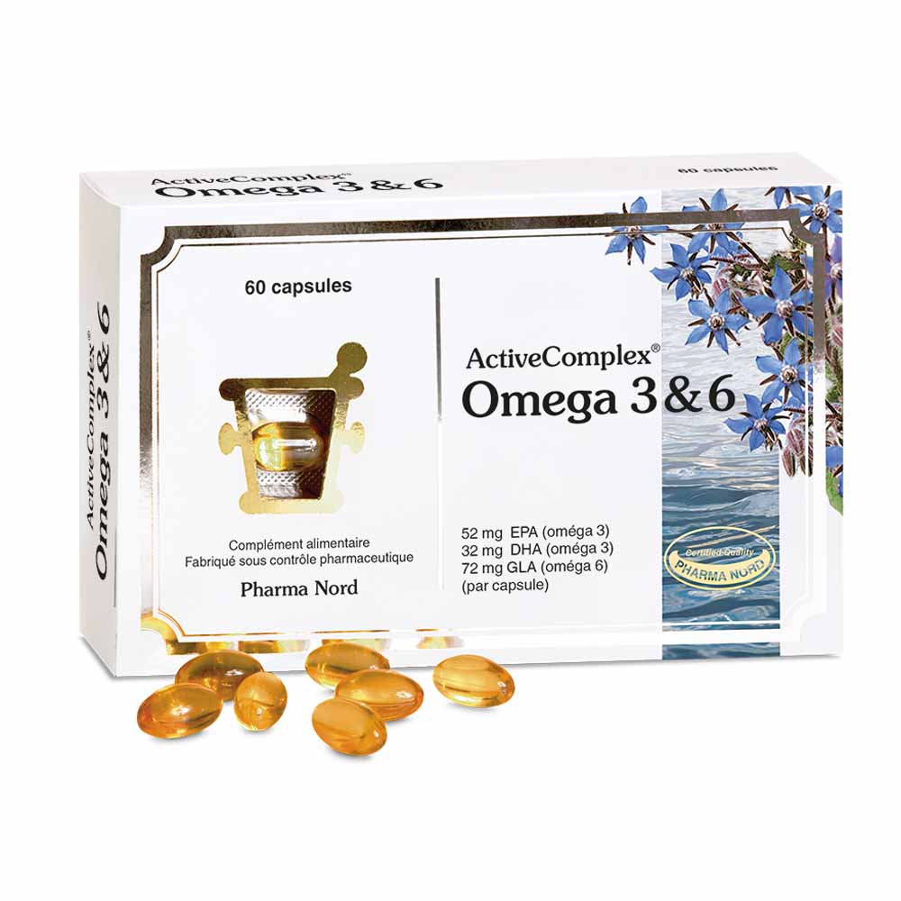 Pharma Nord Complesso attivo Omega 3&6 60 Capsule