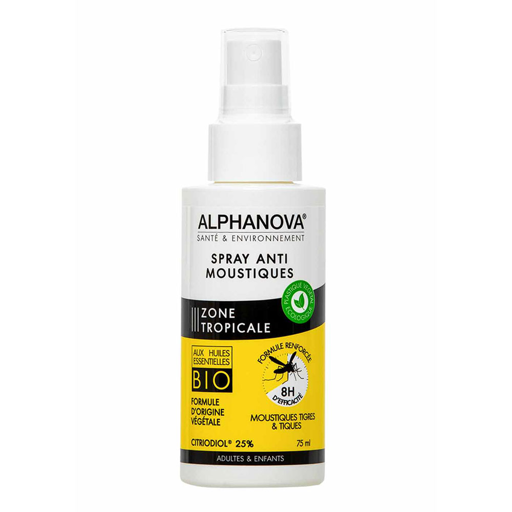 Alphanova Santé Spray antizanzare Zona tropicale 75ml