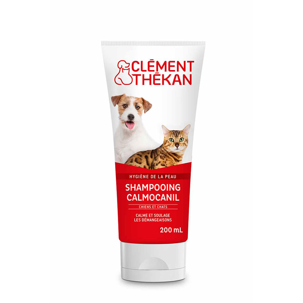Clement-Thekan Calmocanil Shampoo anti-prurito per cani e gatti Chien Chat 200 ml