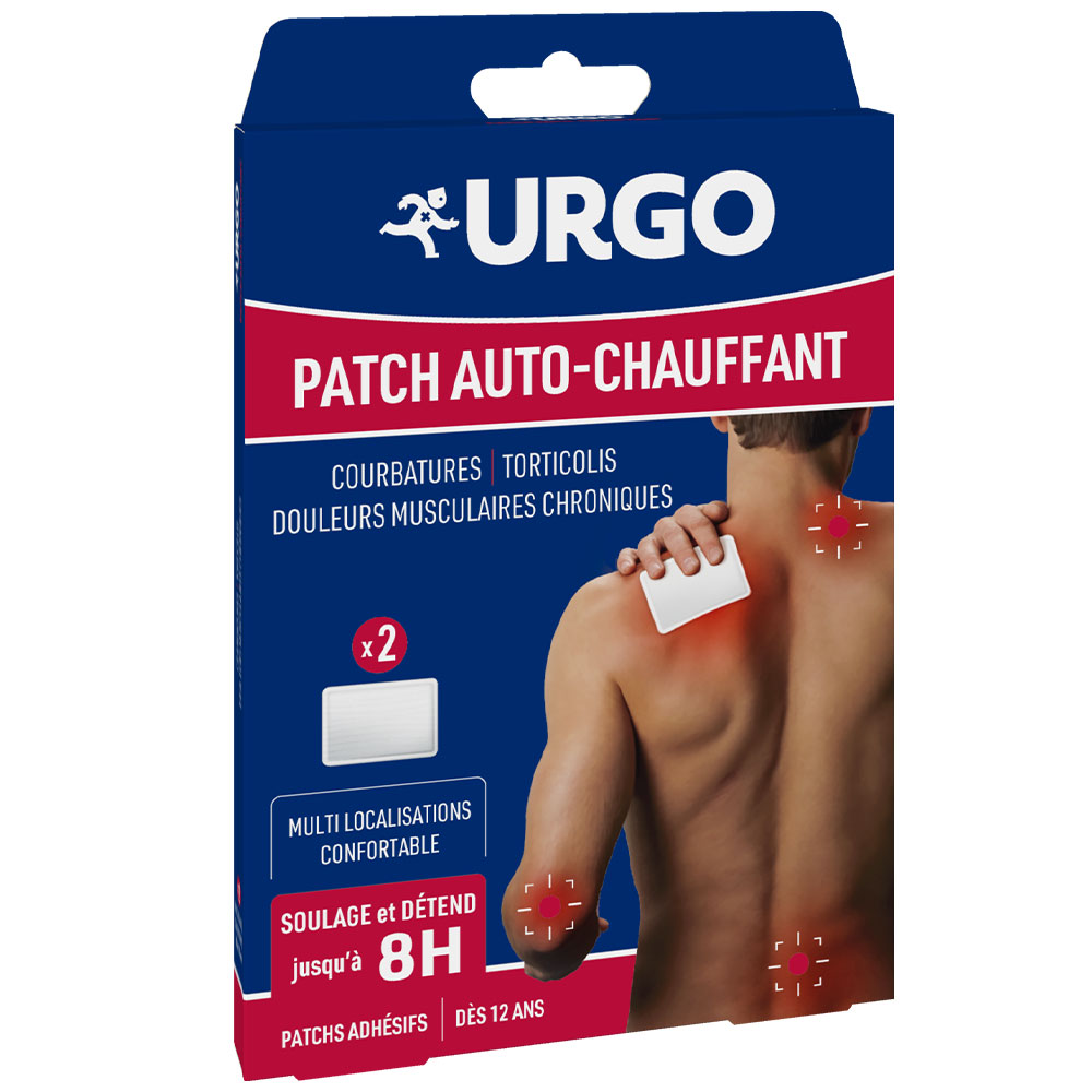 Urgo Toppa autoriscaldante 8h x2