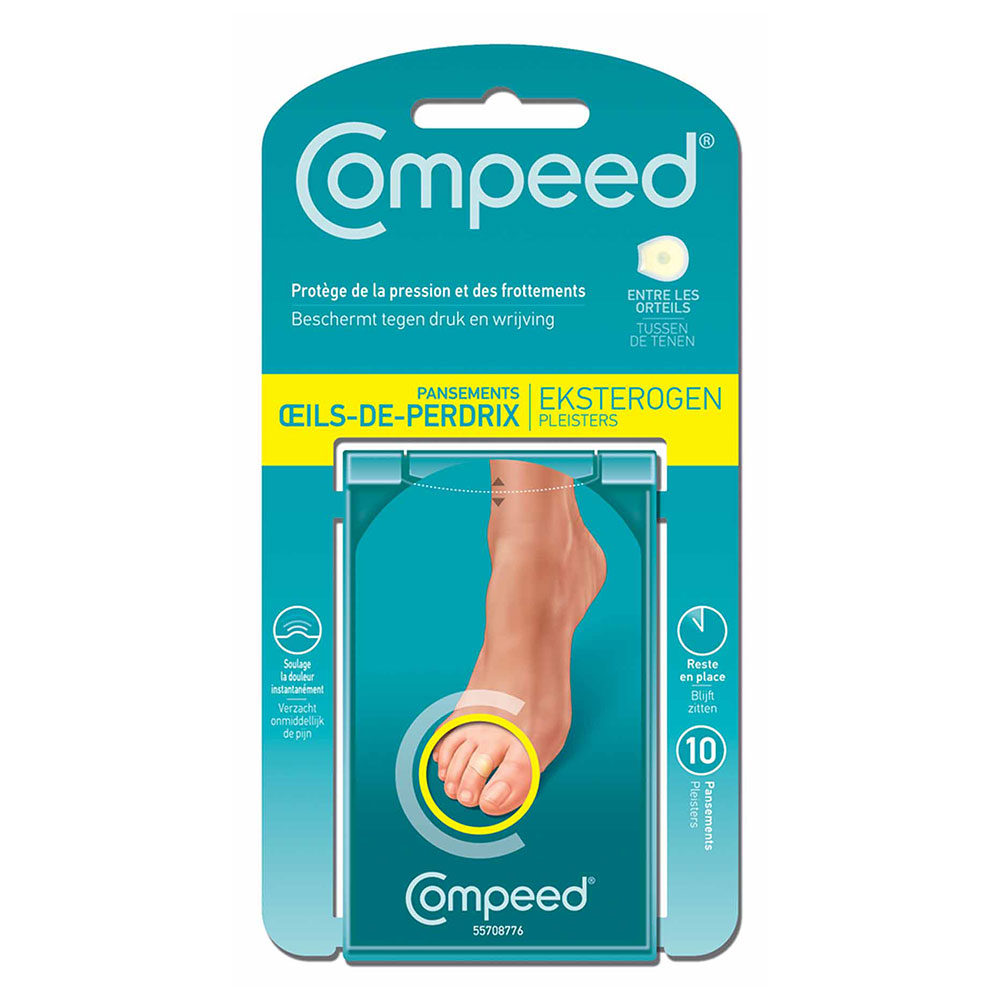 Compeed Cerotti zampe d'oca 10 unità 10 unità
