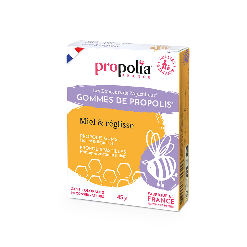 Propolia Gomme al miele e alla liquirizia Propolis 45g