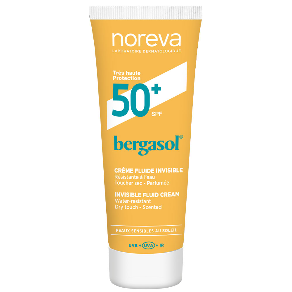 Noreva Bergasol Crema Invisible Fluido SPF50+ 50ml