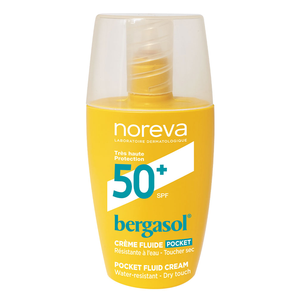 Noreva Bergasol Crema Invisible Fluido SPF50+ Pocket 30ml
