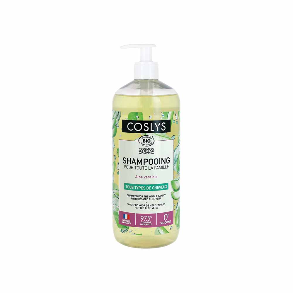 Coslys Shampoo famigliare all'aloe vera Bio 1L