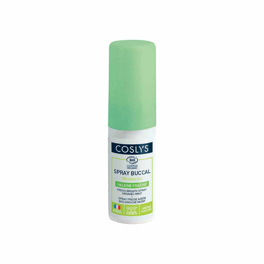 Coslys Spray orale purificante alito fresco bio alla menta 15ml