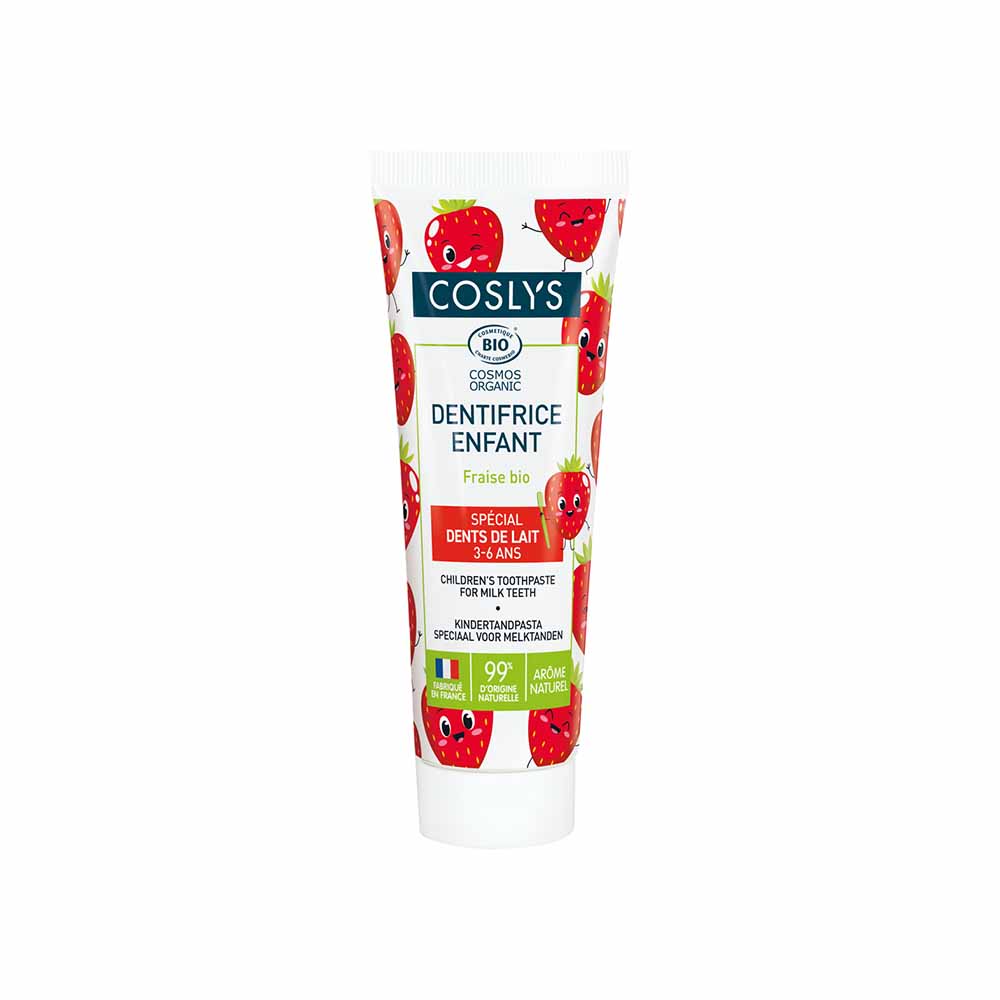 Coslys Dentifricio biologico Junior alla fragola 50ml