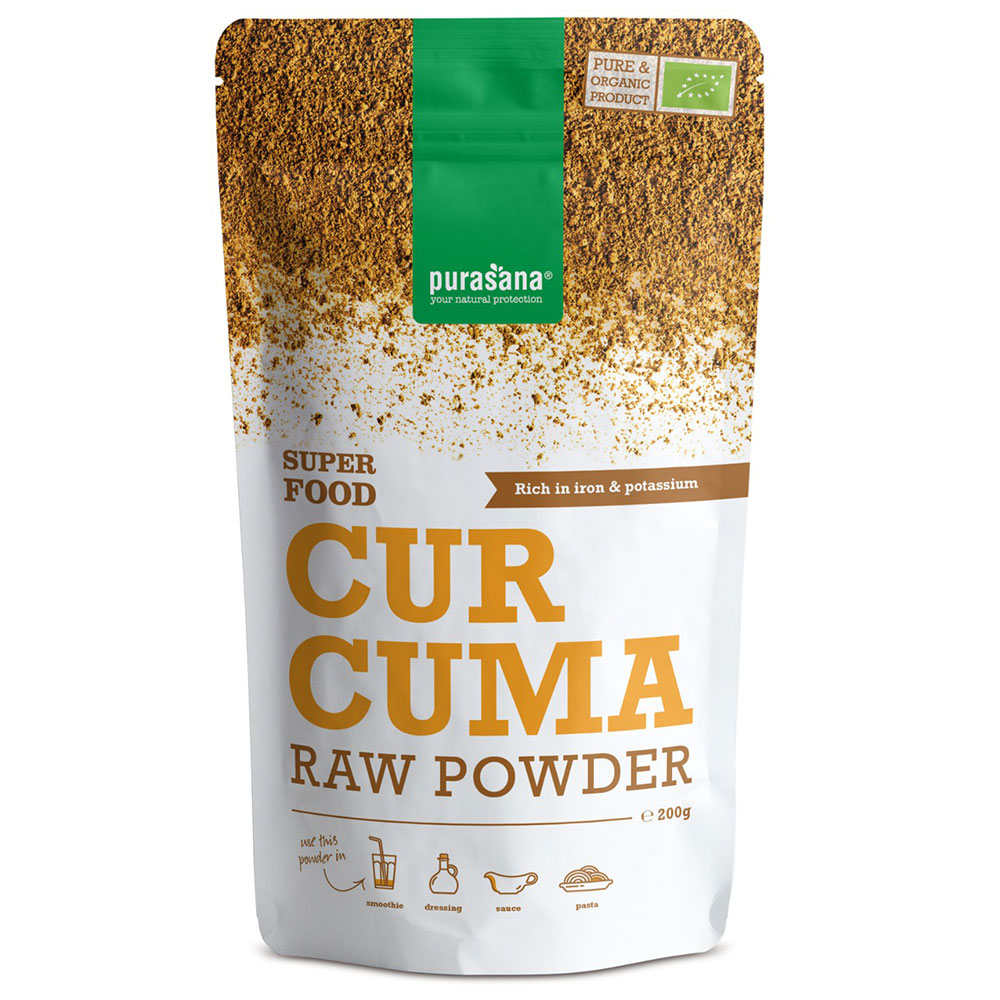 Purasana Super Food Curcuma in polvere Bio 200g