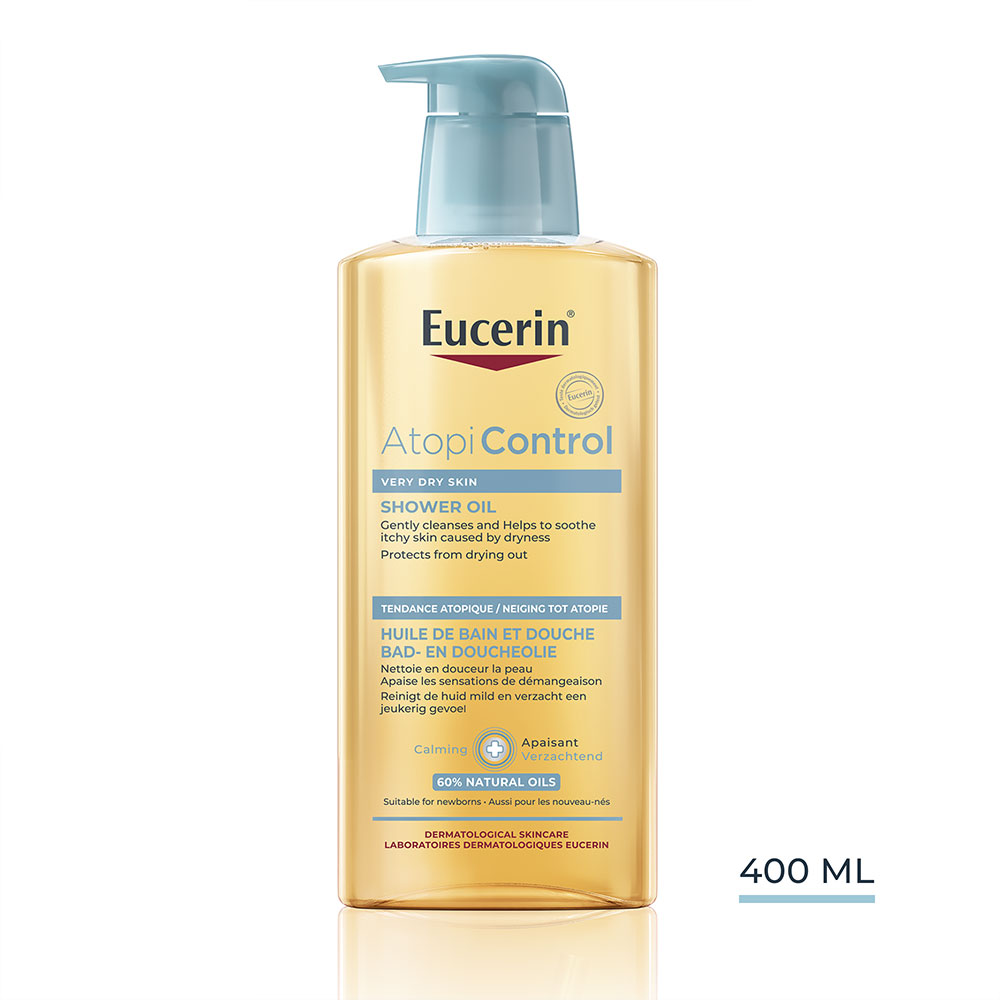 Eucerin Atopicontrol Olio da bagno e da doccia per pelli atopiche secche 400 ml