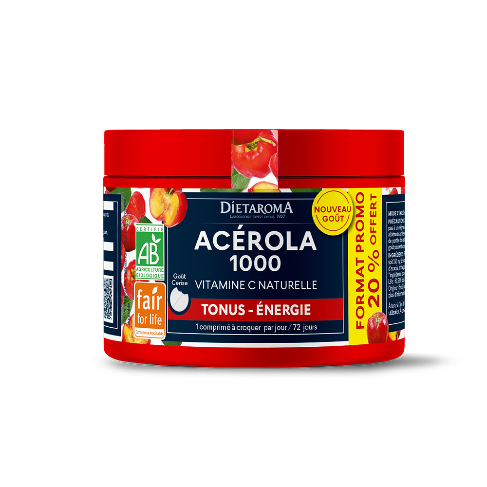 Dietaroma Acerola 1000 Energia Tonus 72 compresse