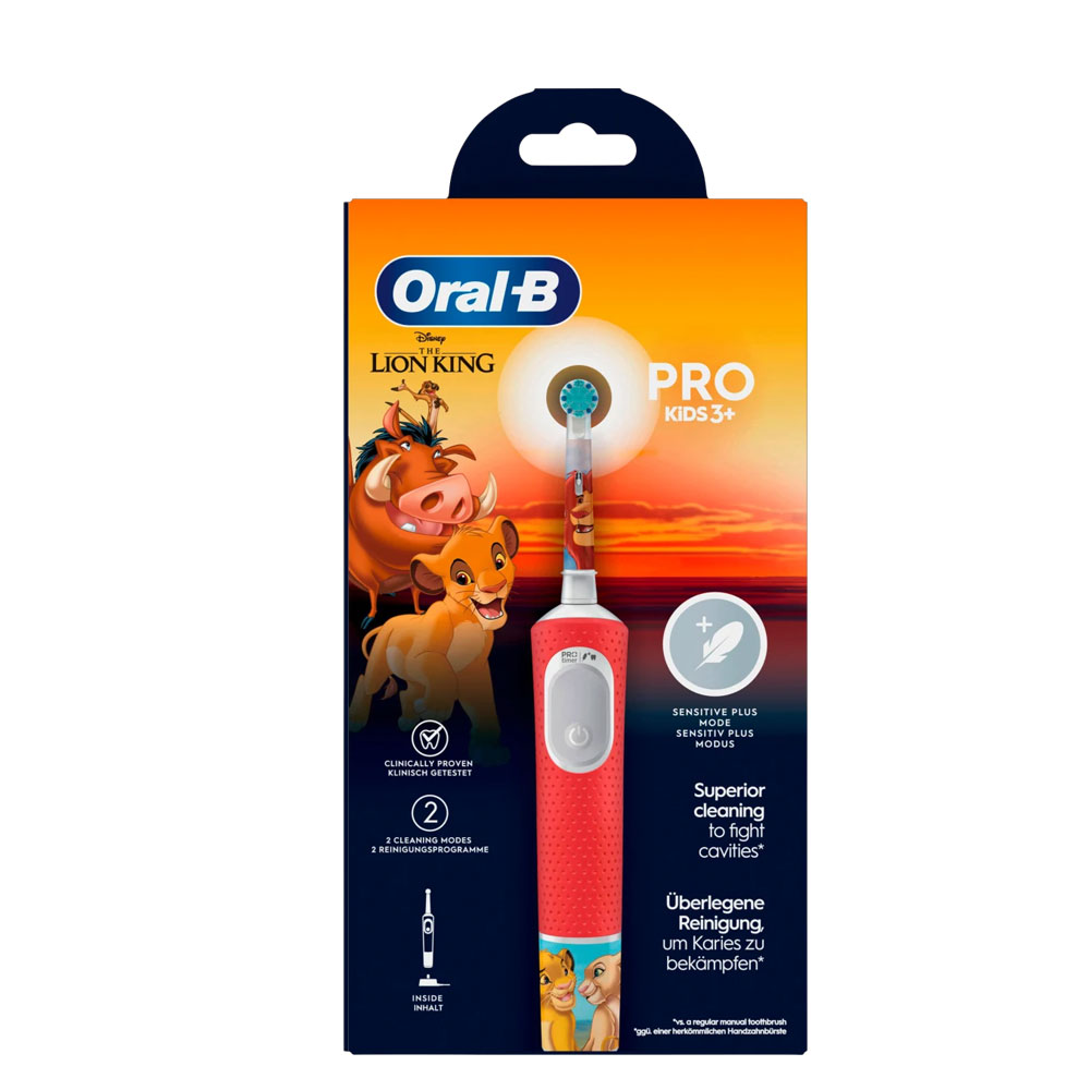 Oral-B Kids Spazzolino elettrico per bambini Il Re Leone x1