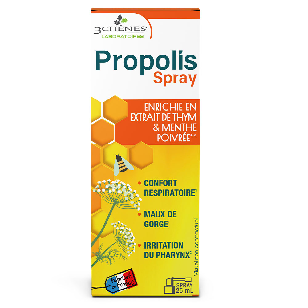 3 Chênes Spray gola propoli 25 ml