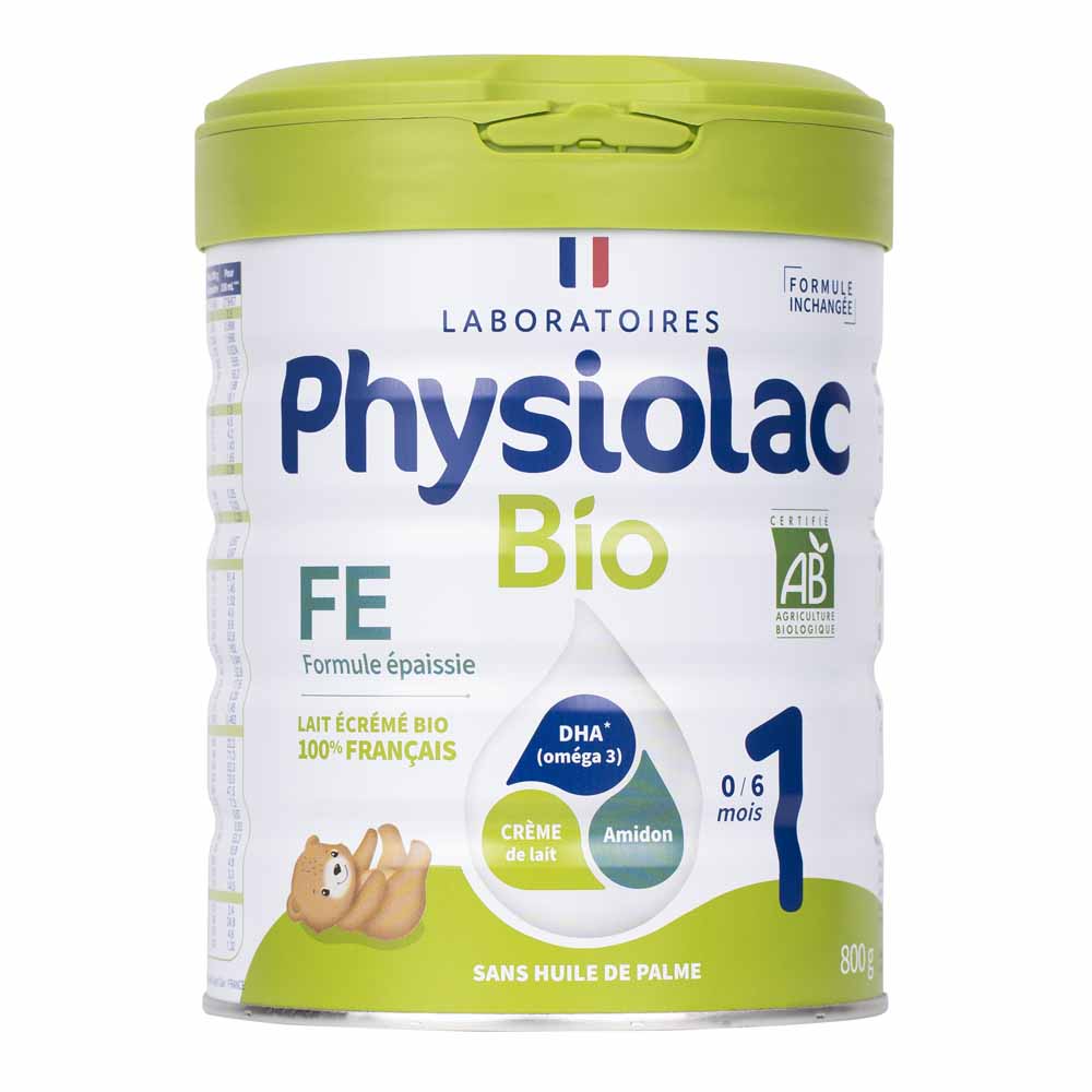 Physiolac 1 Latte in polvere formula densa bio da 0 a 6 mesi 800g