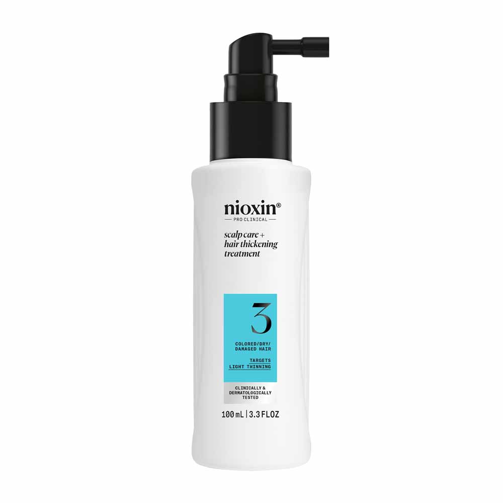 Nioxin System 3 Trattamento Leave-In per Capelli Colorati/Secchi/Danneggiati e con Perdita Moderata 100 ml
