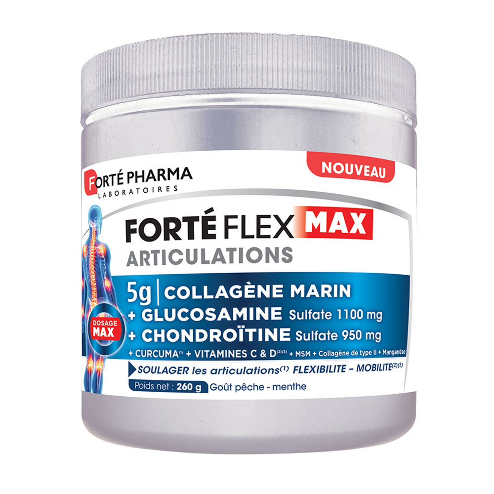 Forté Pharma Forté Flex Max articulazioni Collagene marino 5g gusto pesca-menta 260 g
