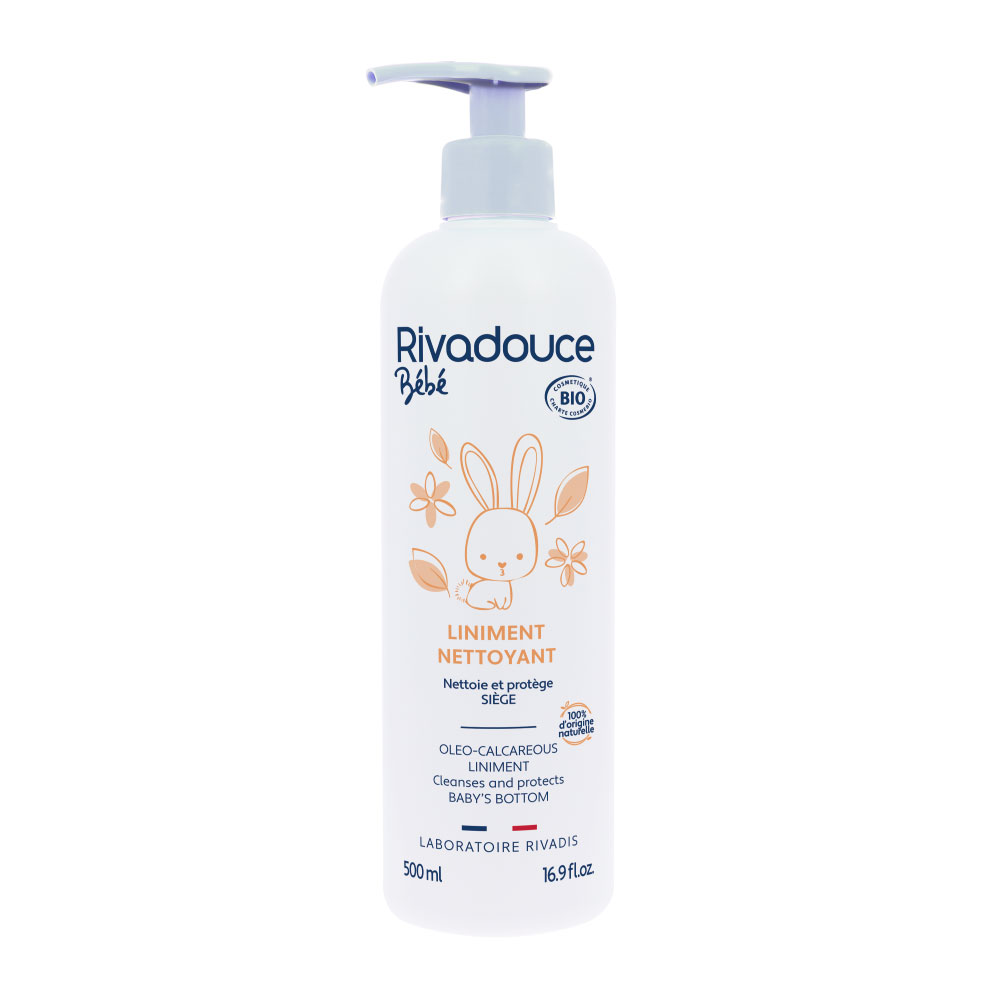 Rivadouce Bebè Lino per eritemi da pannolino Bio 500ml