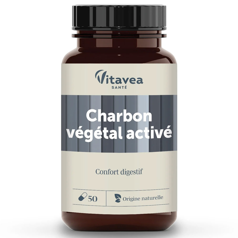 Vitavea Santé Nutri'sentiels Carbone vegetale Activ Comfort digestivo 50 capsule