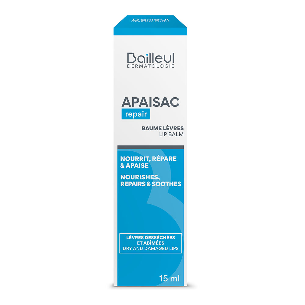 Bailleul Apaisac Balsamo Labbra Pelli sensibili, secche e fragilizzate 15ml
