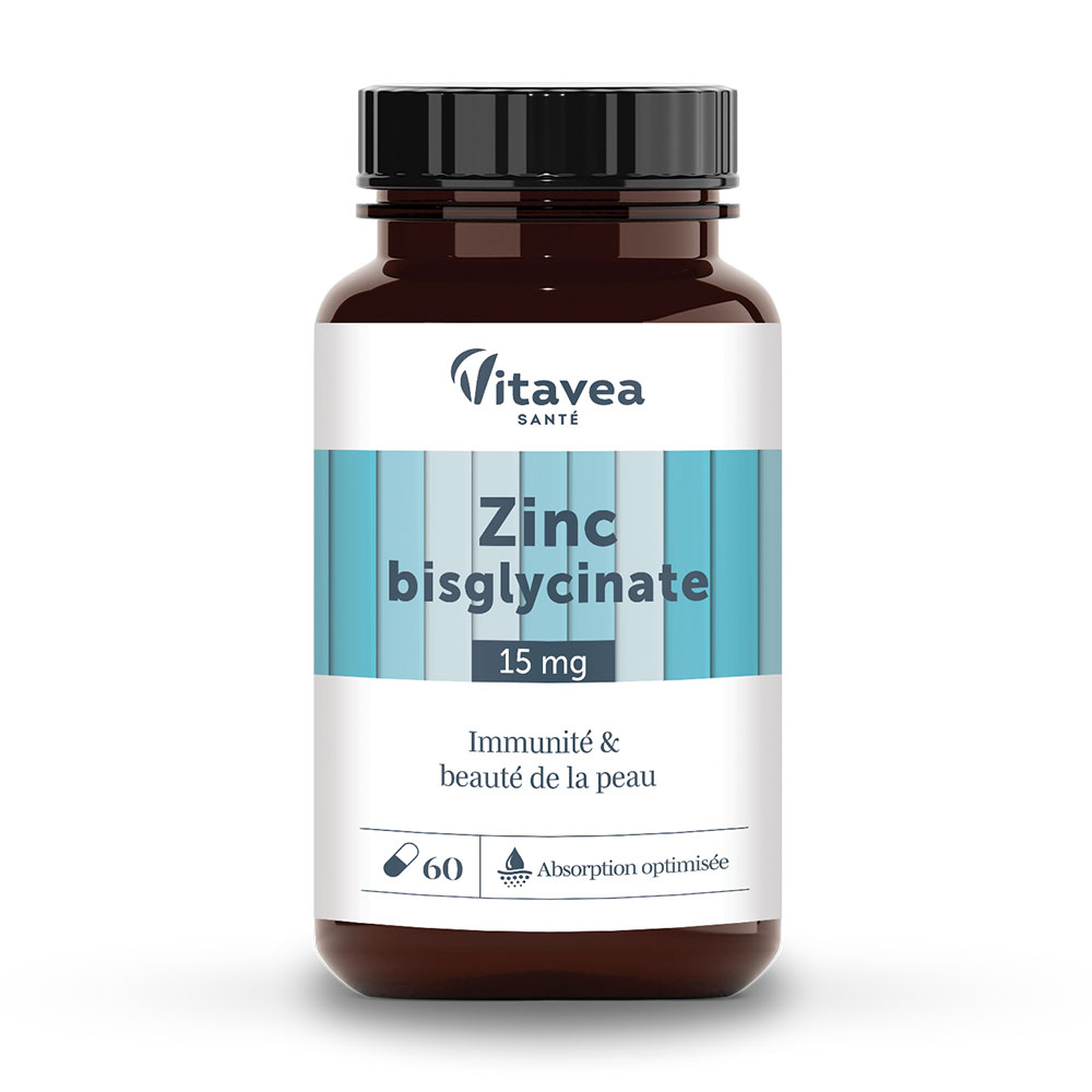 Vitavea Santé Nutri'sentiels Zinco Immunité et beauté de la peau 30 capsule