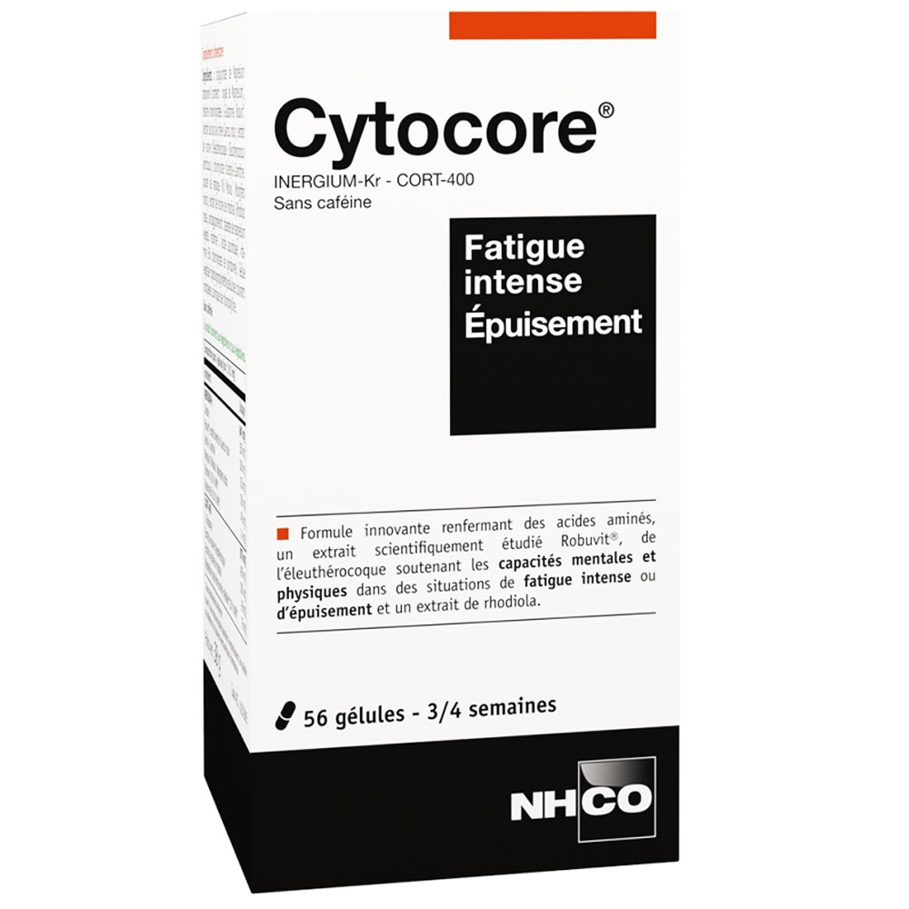 Nhco Nutrition Cytocore Fatigue Intense Epuisement 56 Capsule