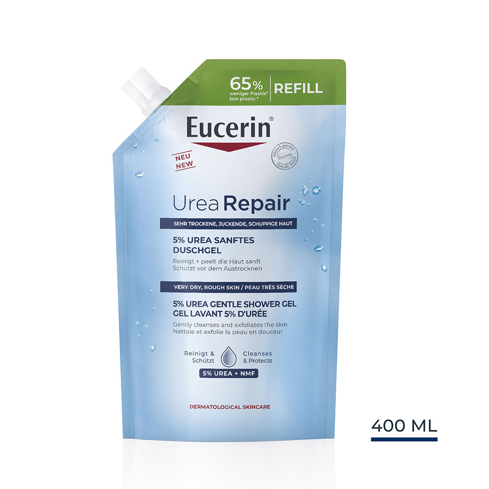 Eucerin UreaRepair Ricarica gel lavante al 5% di urea 400 ml