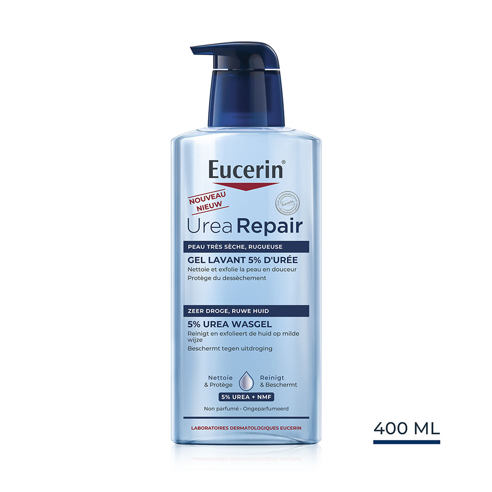 Eucerin UreaRepair Gel lavante con 5% di urea 400 ml