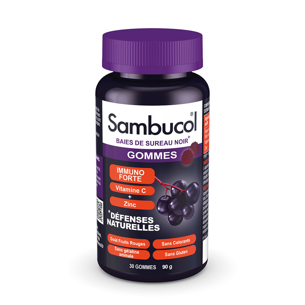 Sambucol Les Essentiel Immuno Forte 30 gummies 30 gommes