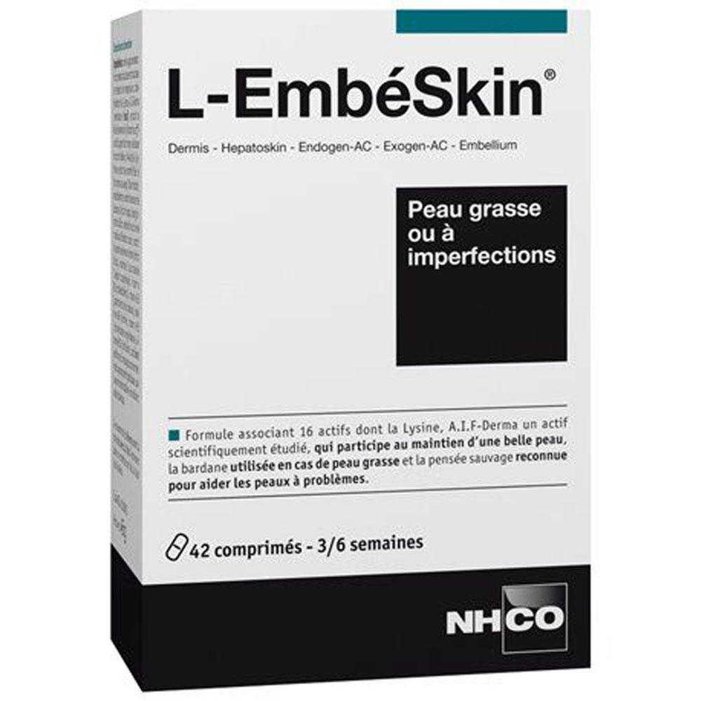 Nhco Nutrition L-EmbéSkin pelle grassa o con imperfezioni 42 tavolette