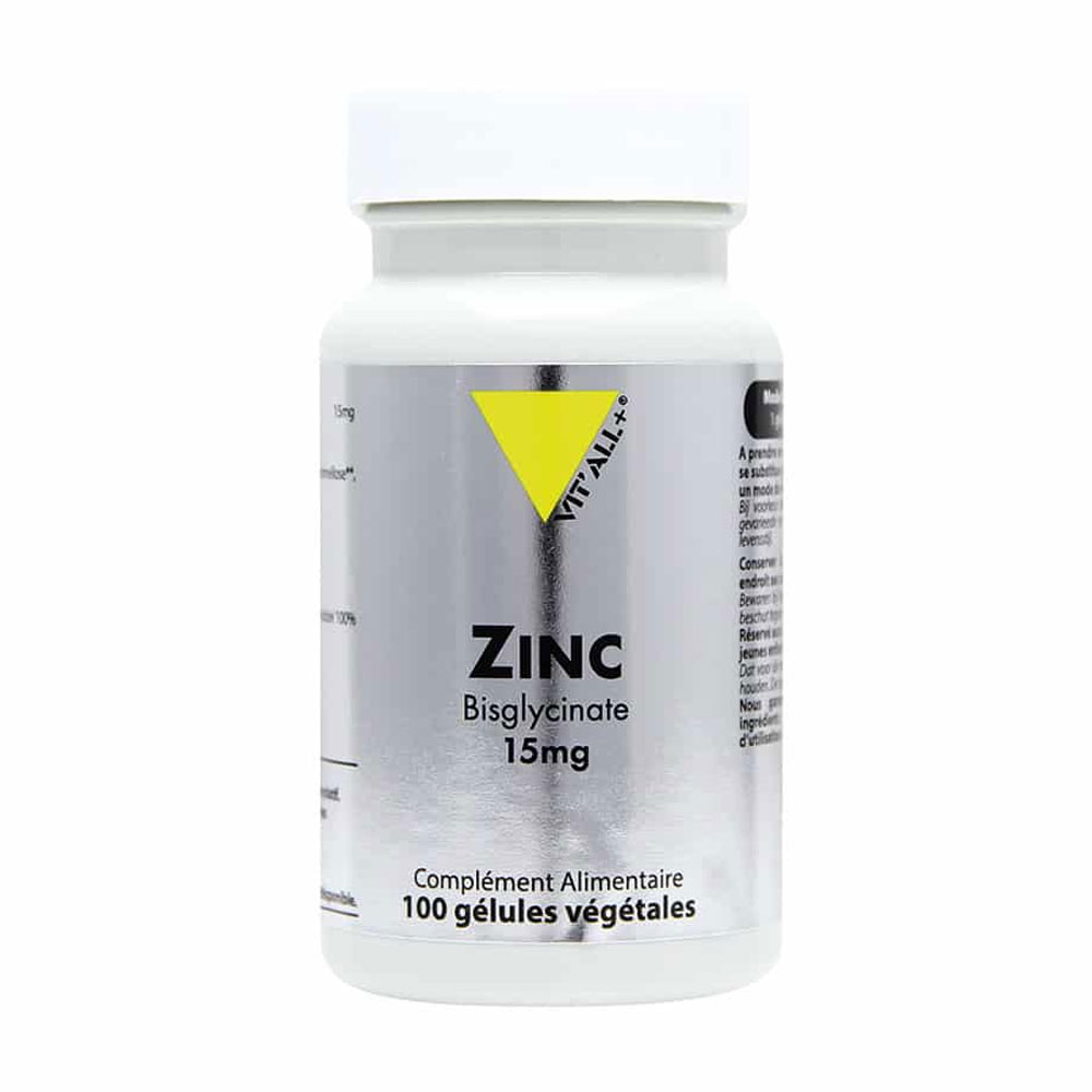 Vit'All+ Zinc bisglicinato 15 mg 100 capsule