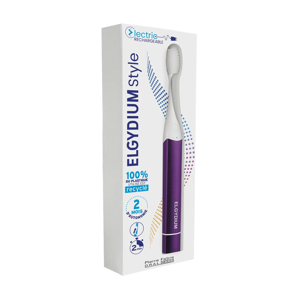 Elgydium Spazzolino Style Electrique Uva Frizzante