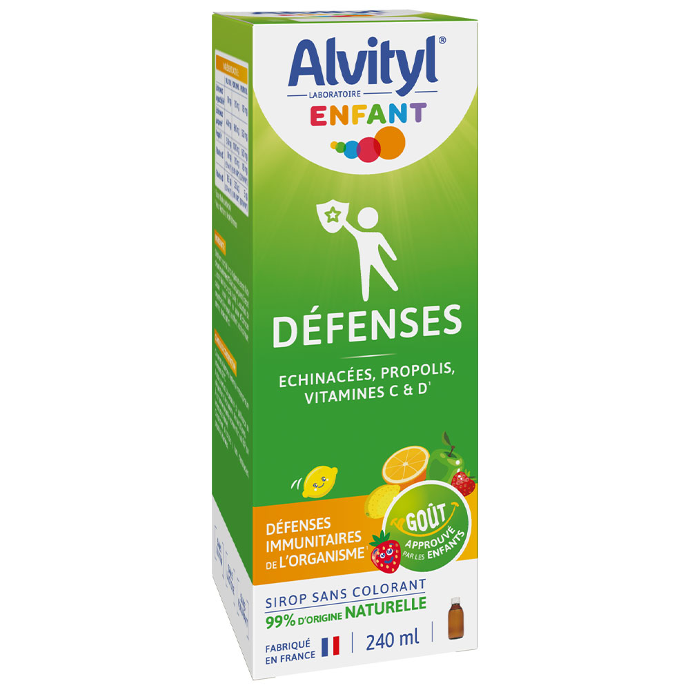 Alvityl Bambino Sciroppo difese immunitarie gusto tutti frutti 240 ml