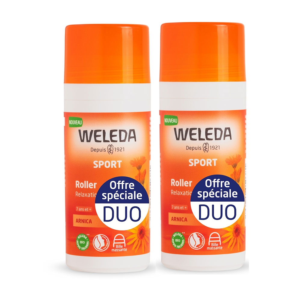 Weleda Arnica Roller relax per attività sportive 2 x 75 ml