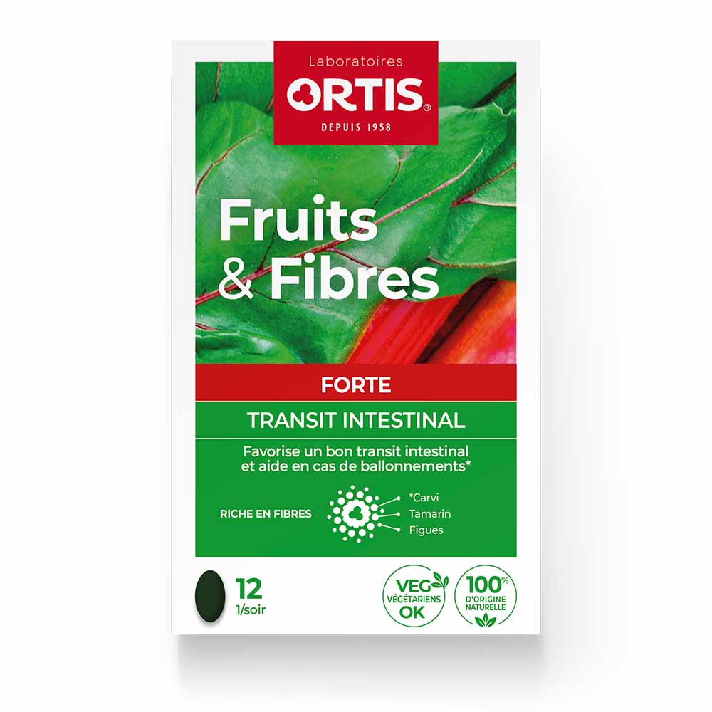 Ortis Frutta e Fibre Forte 12 Compresse
