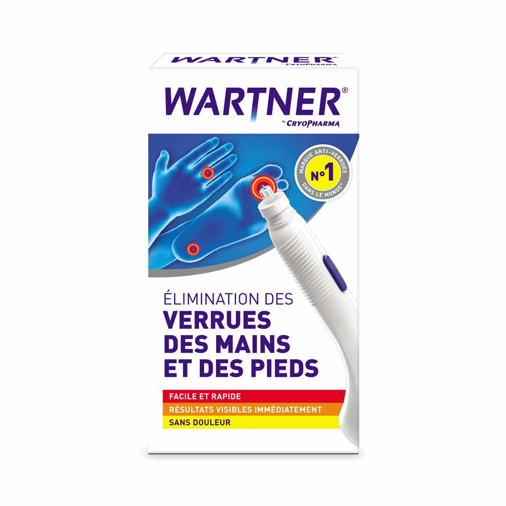 Wartner Penna antiverruche per Piedi e Mani Cryopharma 1.5ml
