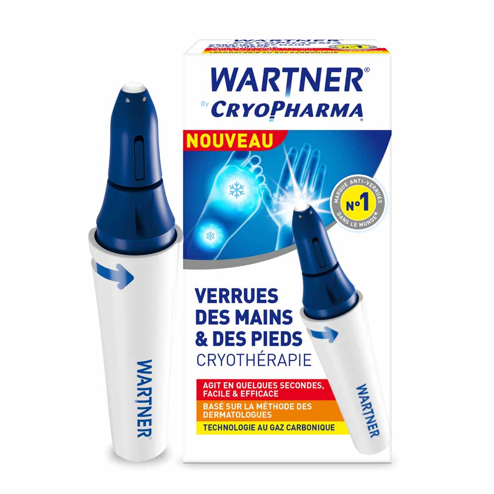 Wartner Crioterapia Verruche su mani e piedi Cryopharma 14ml
