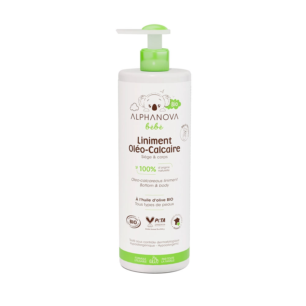 Alphanova Bébé Linimento oleo-calcareo bio 400 ml