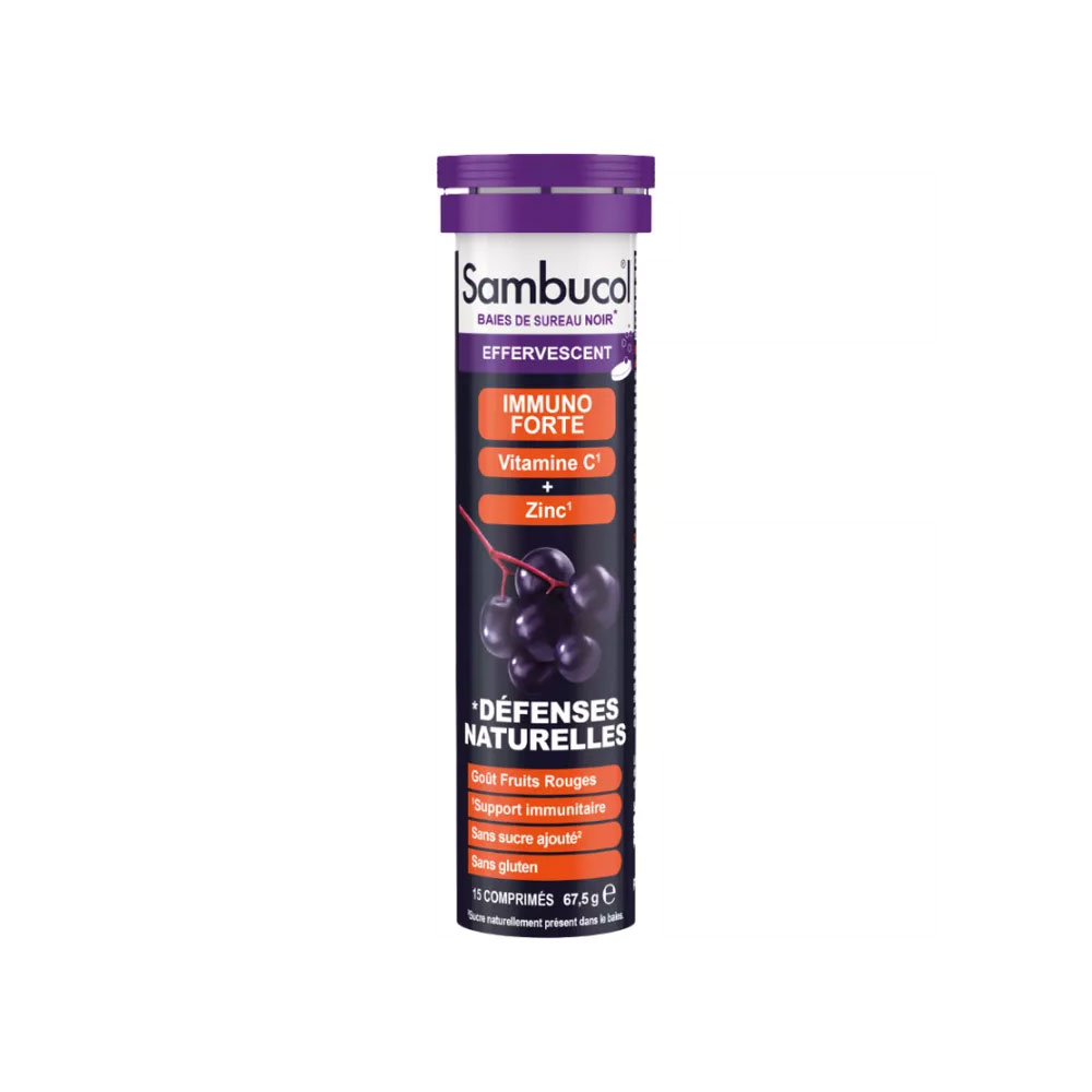 Sambucol Immuno Forte Essentiels 15 compresse effervescenti
