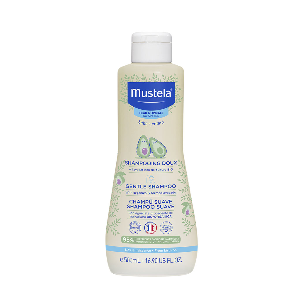 Mustela Shampoo Delicato all'Avocado Bio per Neonati 500ml