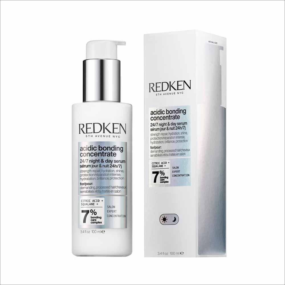 Redken Acidic Bonding Concentrate Siero giorno e notte 24 ore su 24, 7 giorni su 7 100 ml