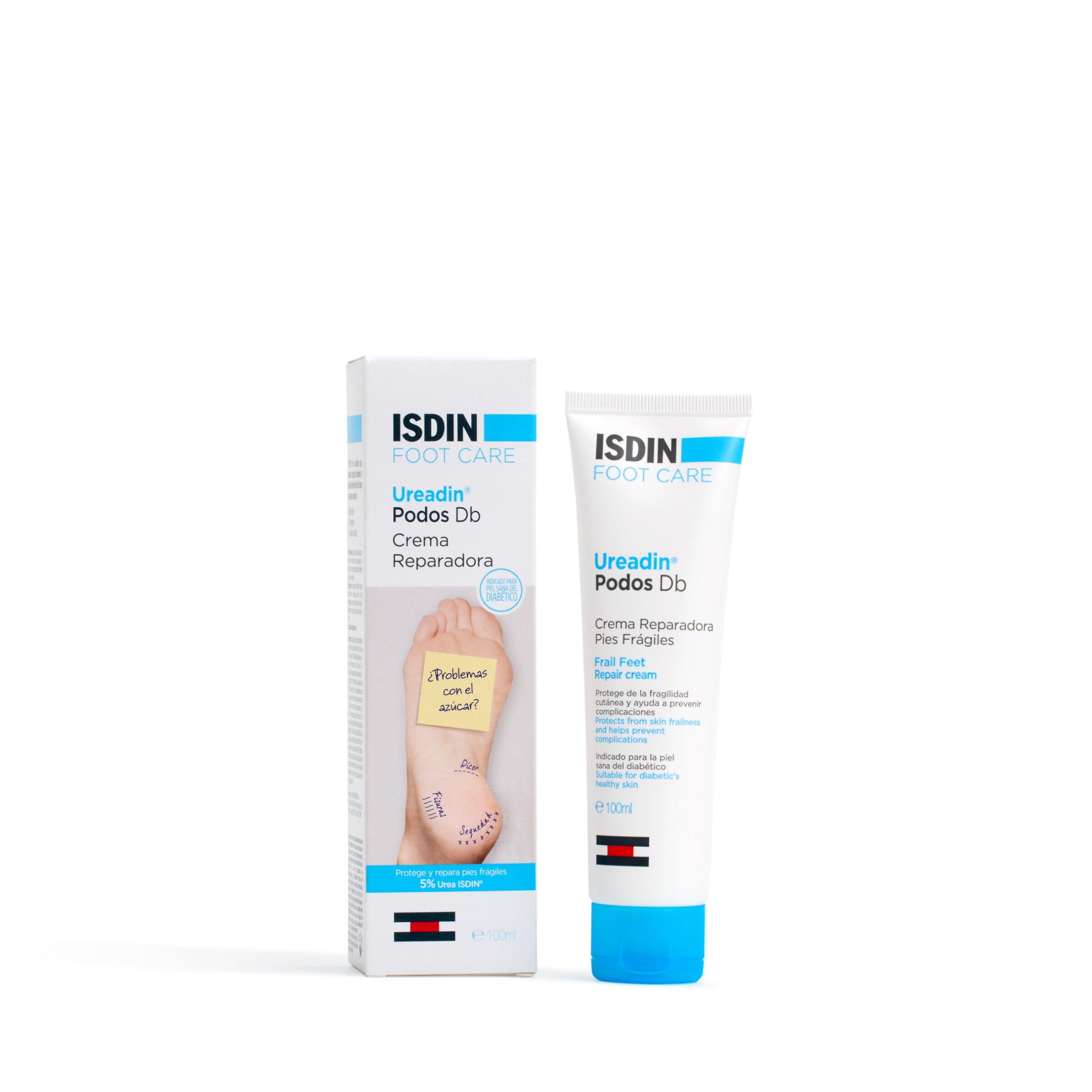 Isdin Ureadin Crema riparatrice piedi Podos DB 100 ml