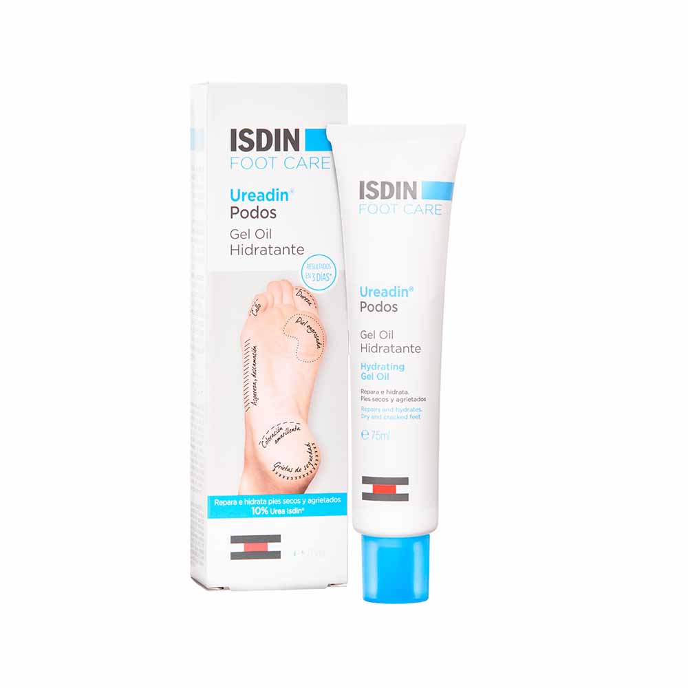 Isdin Ureadin Gel-olio idratante piedi 75 ml
