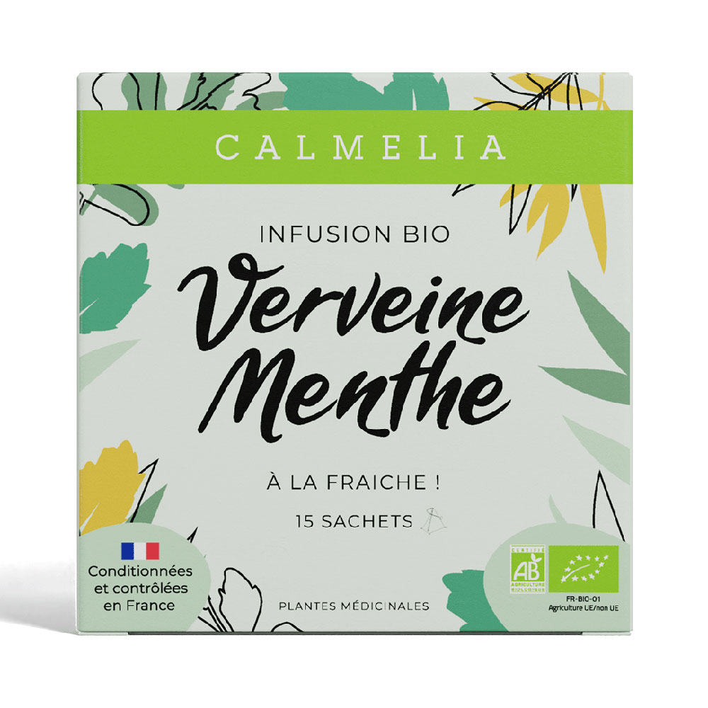 Calmelia Infusione bio verbena menta 15 bustine