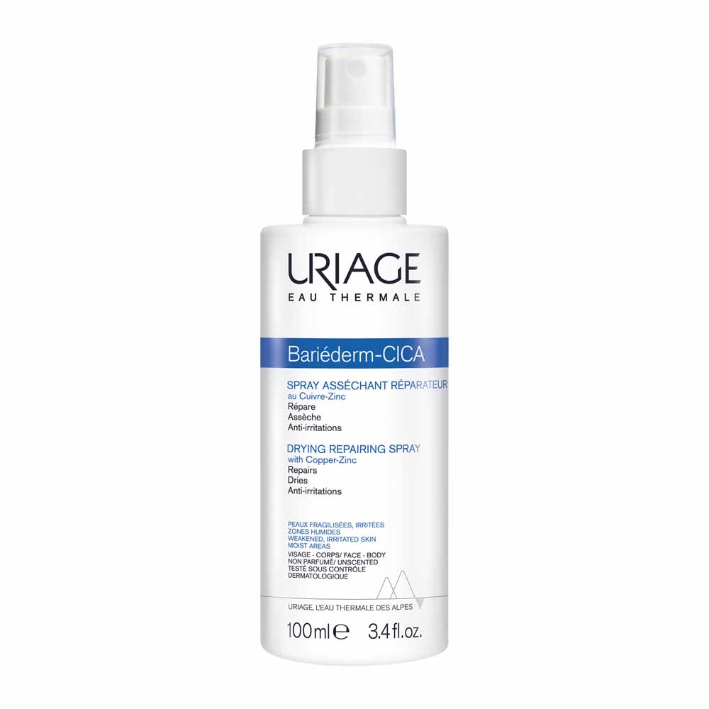 Uriage Bariéderm-Cica Spray asciugante riparatore per pelli fragili e irritate 100 ml