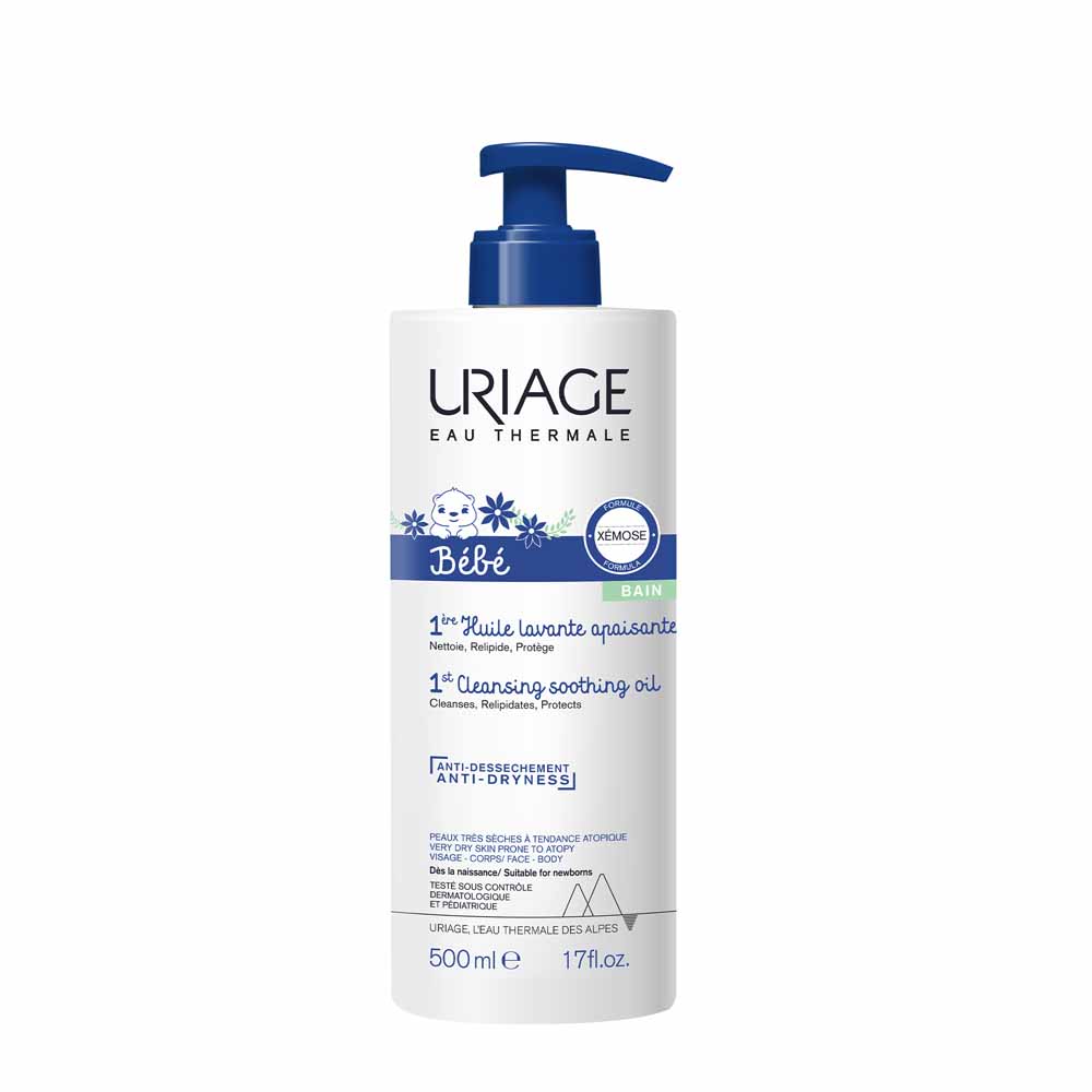 Uriage Bébé Olio Detergente Lenitivo 500ml