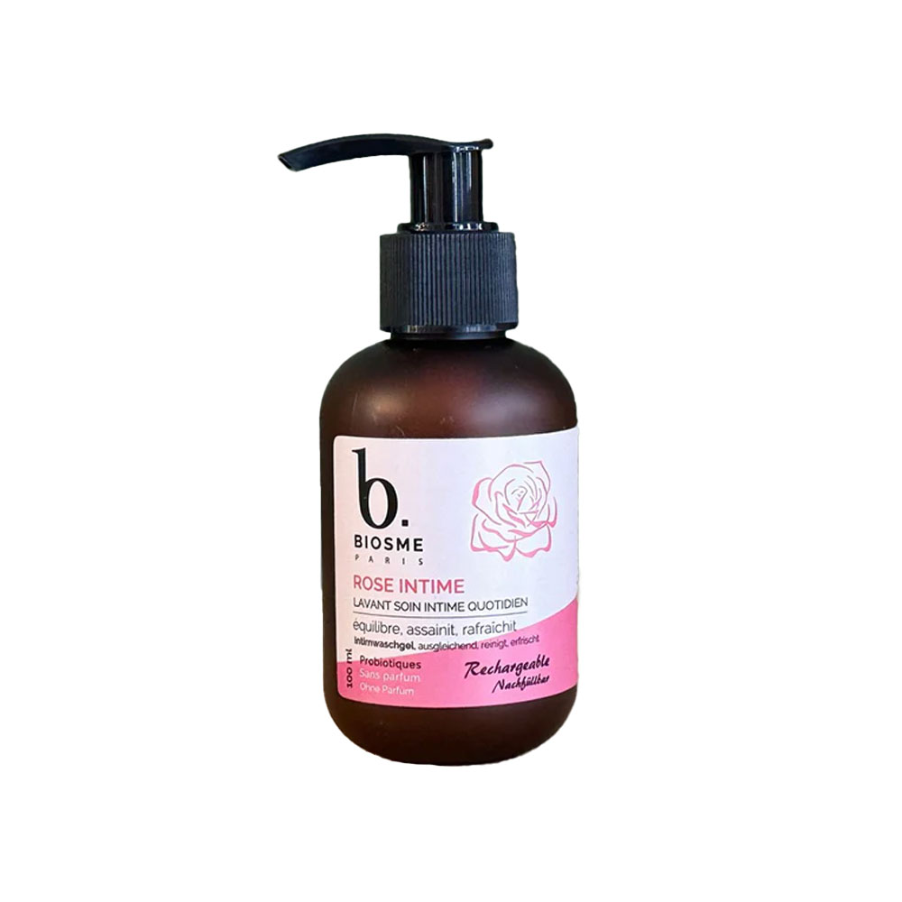 Biosme Gel detergente intimo alla rosa Bio 100ml