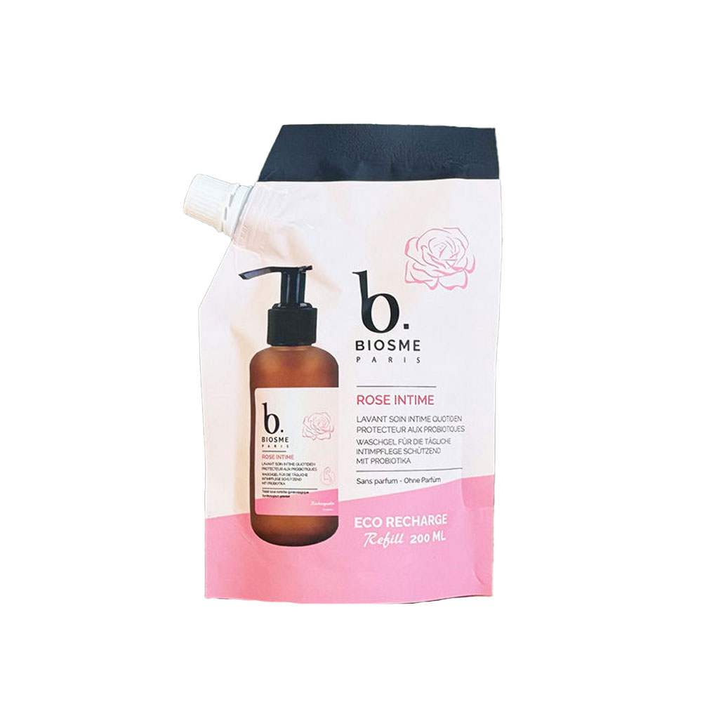 Biosme Gel detergente intimo quotidiano delicato Rosa intima 200 ml
